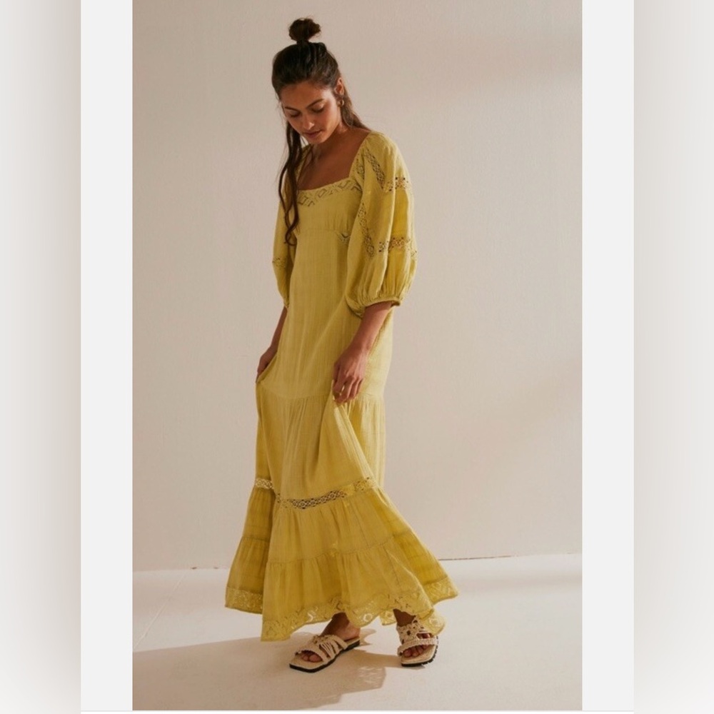 Free people All The Attitude Maxi Dress
